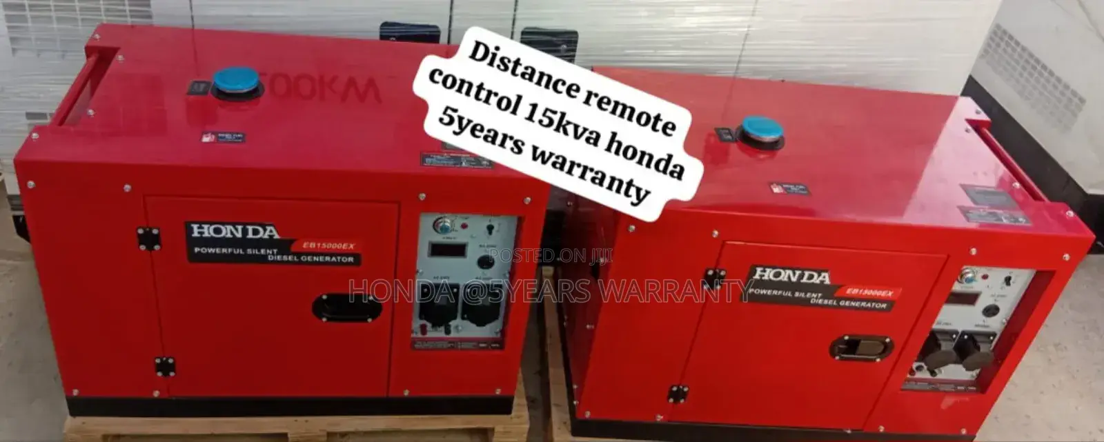 Own Your Electric Power With 15kva Honda Remote Control 15kv