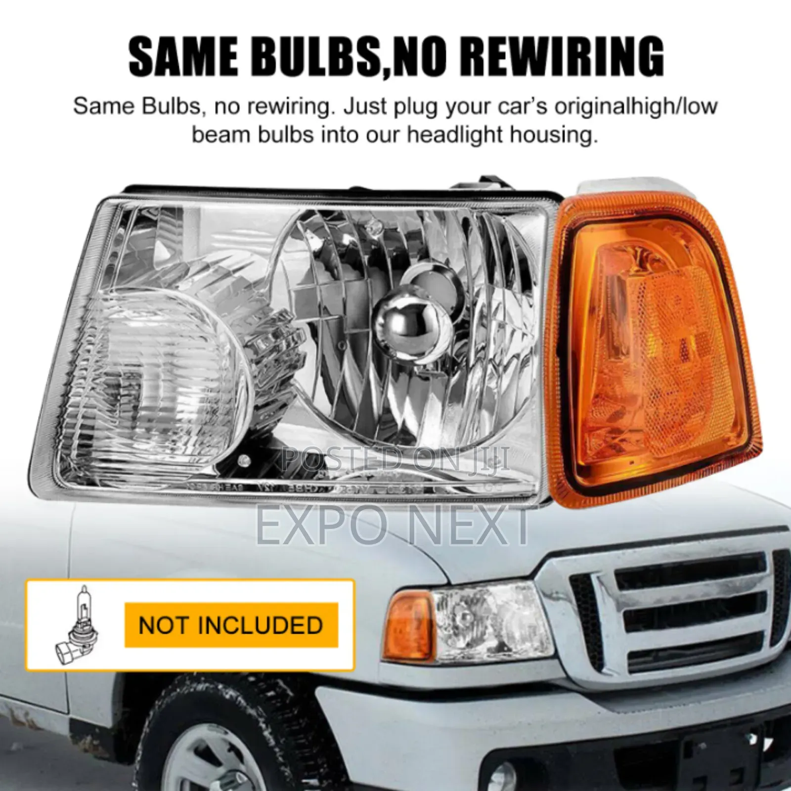 2001–2011 Ford Ranger Pair of Headlights