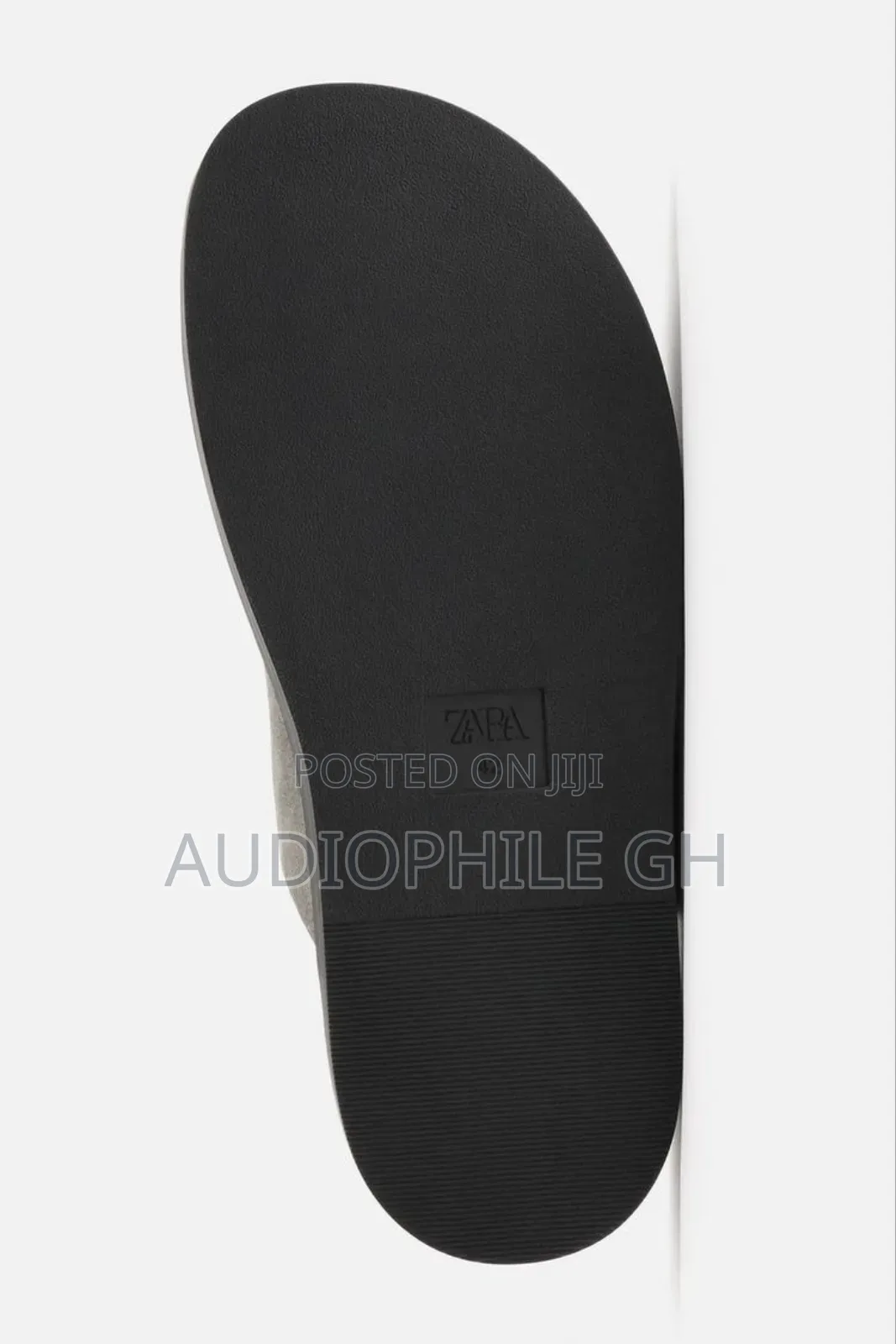 Zara Double Strap Leather Slippers