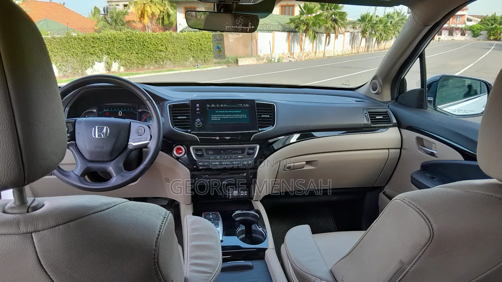 Honda Pilot Touring 7-Passenger 2022 White