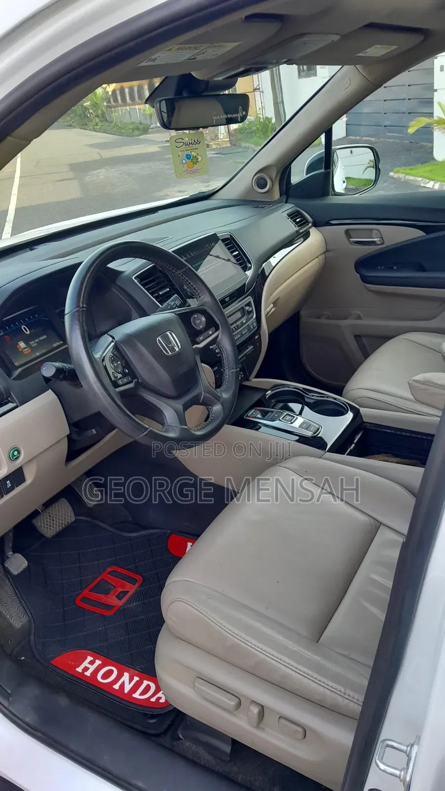 Honda Pilot Touring 7-Passenger 2022 White