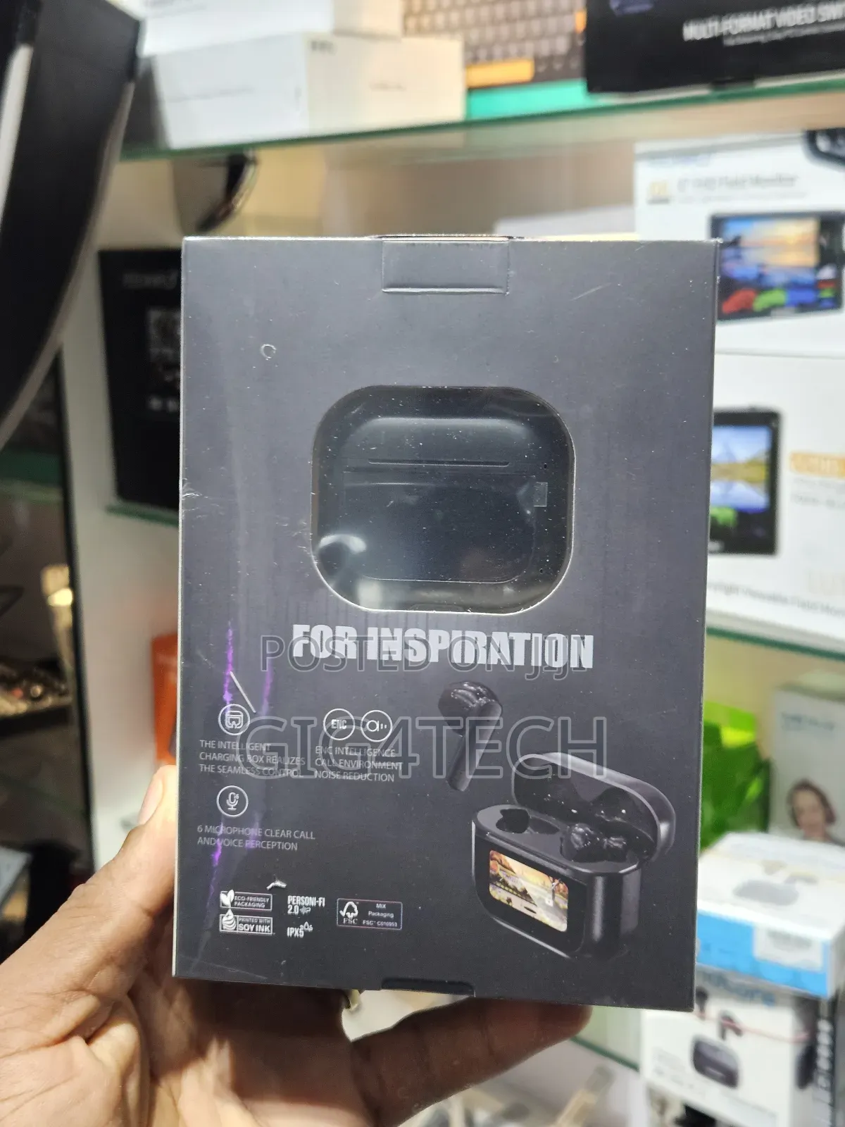 Yx28 Earpod With Touch Screen Perfect Fit