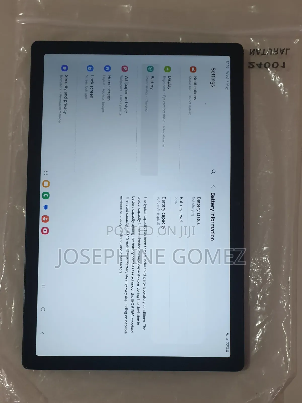 Samsung Galaxy Tab A8 10.5 2021 32 GB Blue