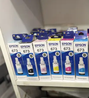 Epson Original Ecotank 673 Ink Bottle 70ml ¢ 320 Per Bottle