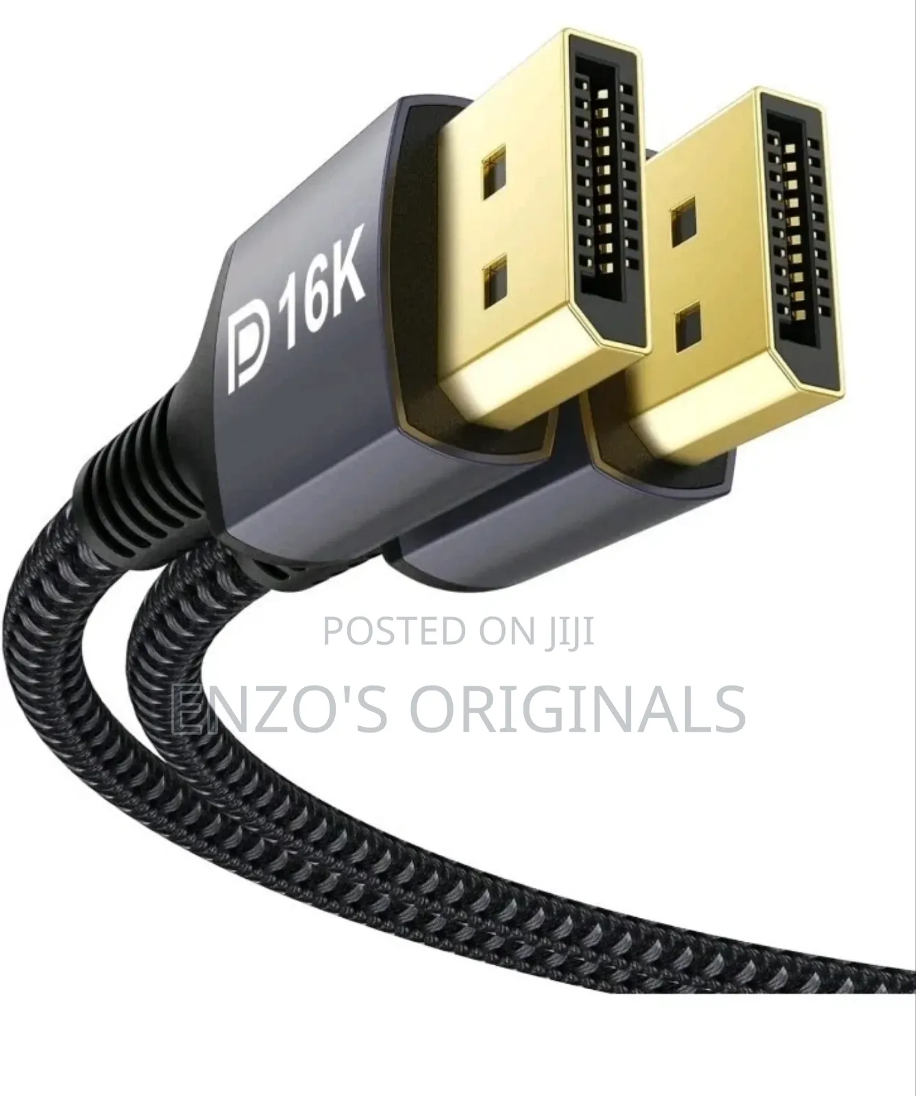 Display Port 2.1 Cable 6ft 16kay