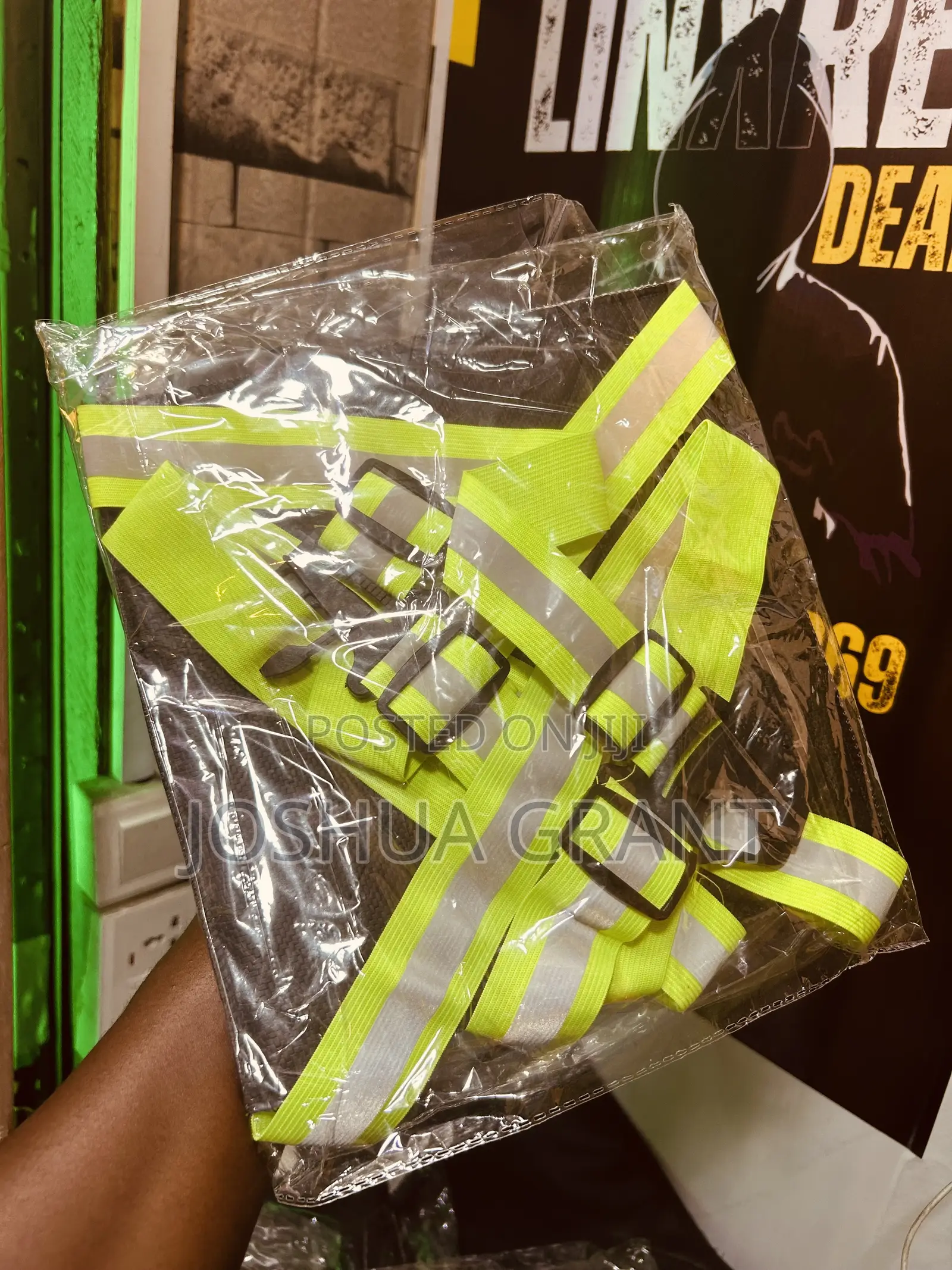 Reflective Body-cam Holder(Straps)