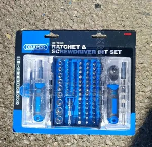 Draper Ratchet and Screwdriver Bit Set (78 Piece) - 28029