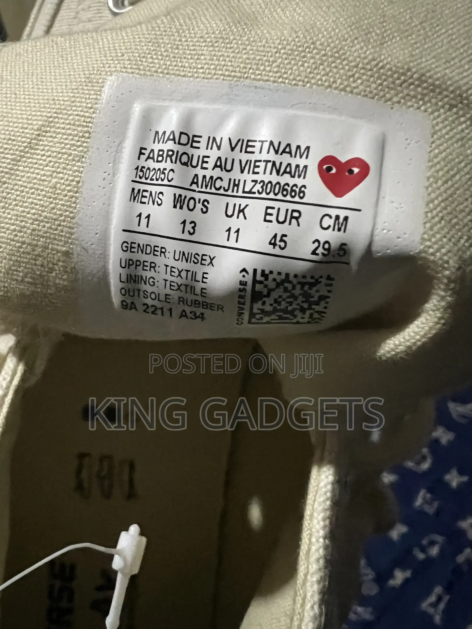 Converse Play Garçon Us11/Eu45