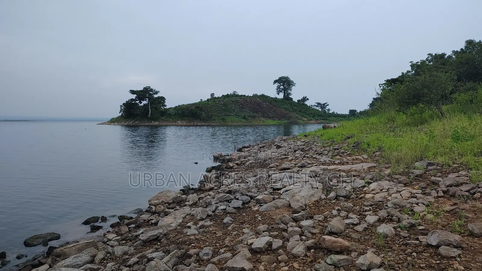 E.R - Akosombo, (Sedorm) _ 3.11 Acres Riverfront Land