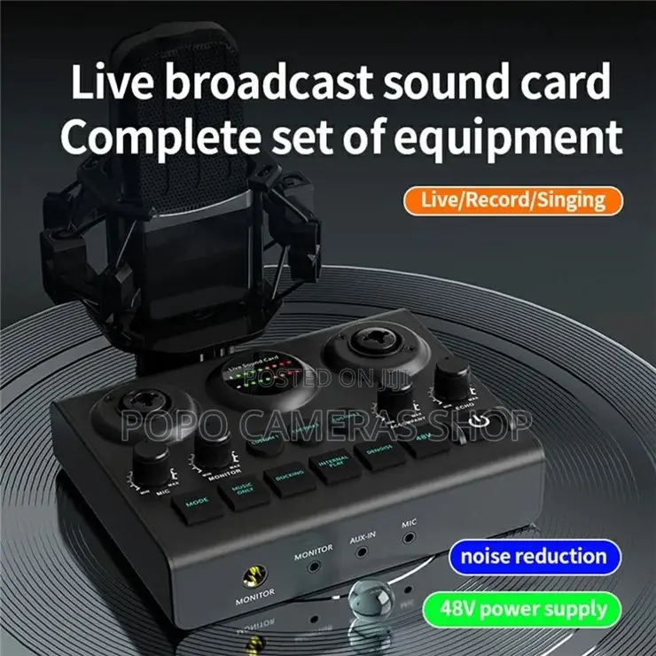 F10 Live Sound Card
