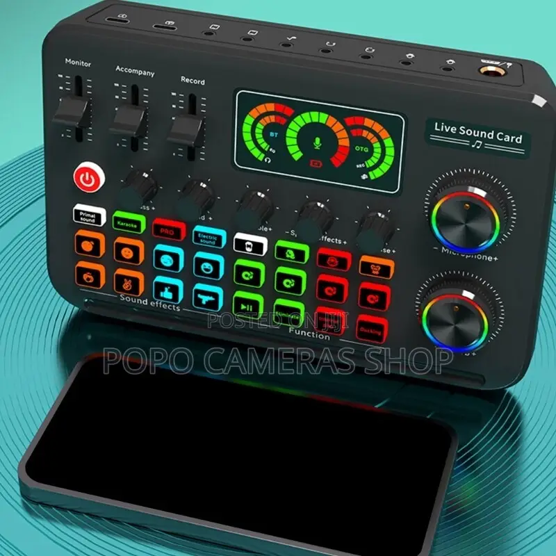 F999 Live Sound Card at 390 Cedis