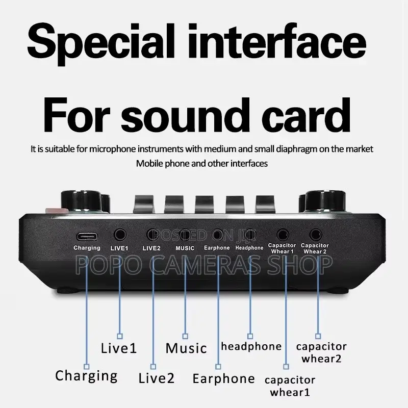 V9 Live Sound Card at 440 Cedis