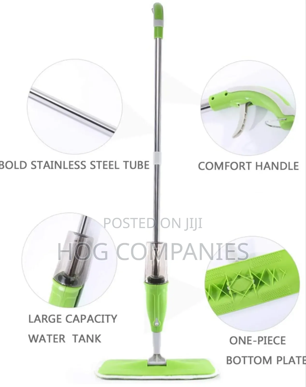 Spray Mop, Floor Washer, Wet Dry Microfibre Flat Polisher
