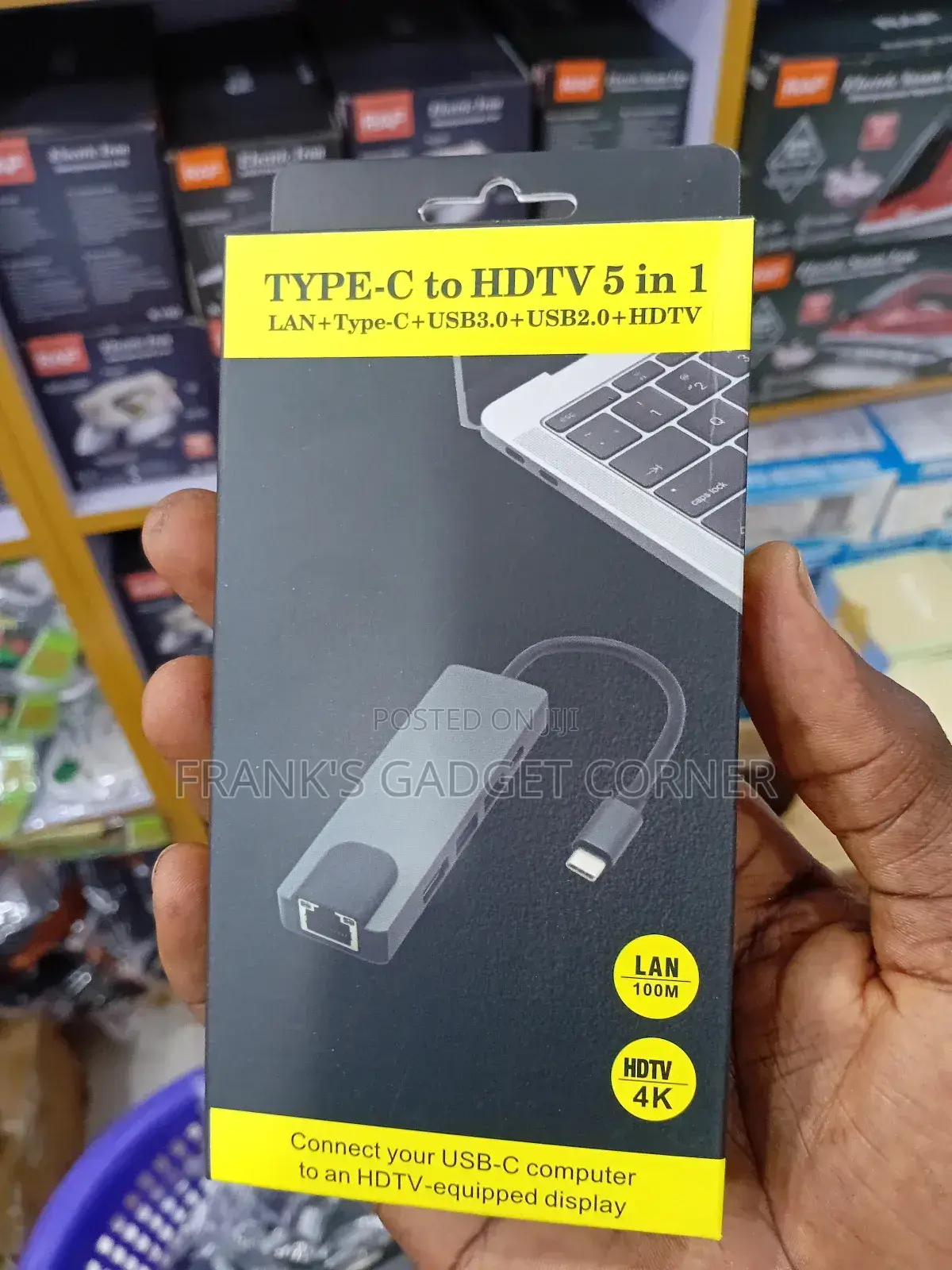Type-c To Hdmi Converter 5 In 1