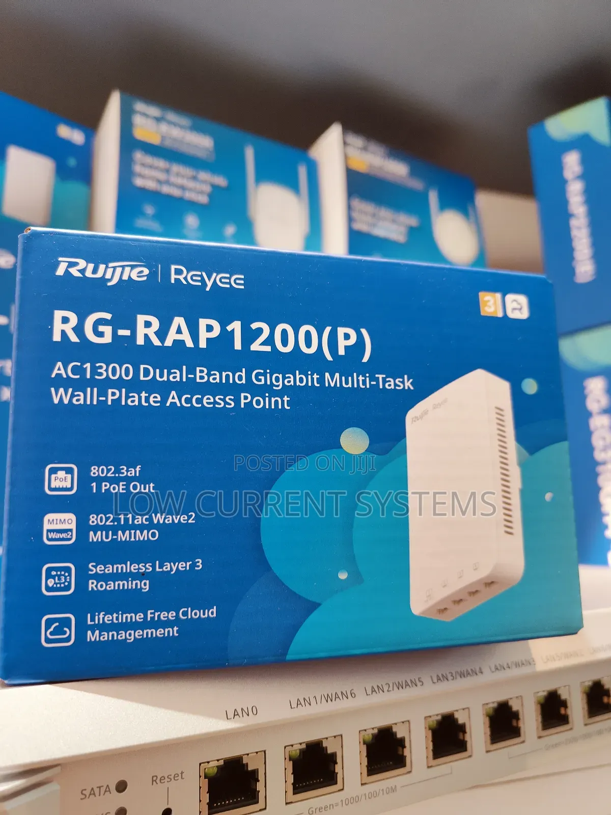 Ruijie Access Point Wifi Wireless Wired Poe Switch Inwall