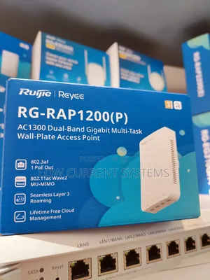 Ruijie Access Point Wifi Wireless Wired Poe Switch Inwall