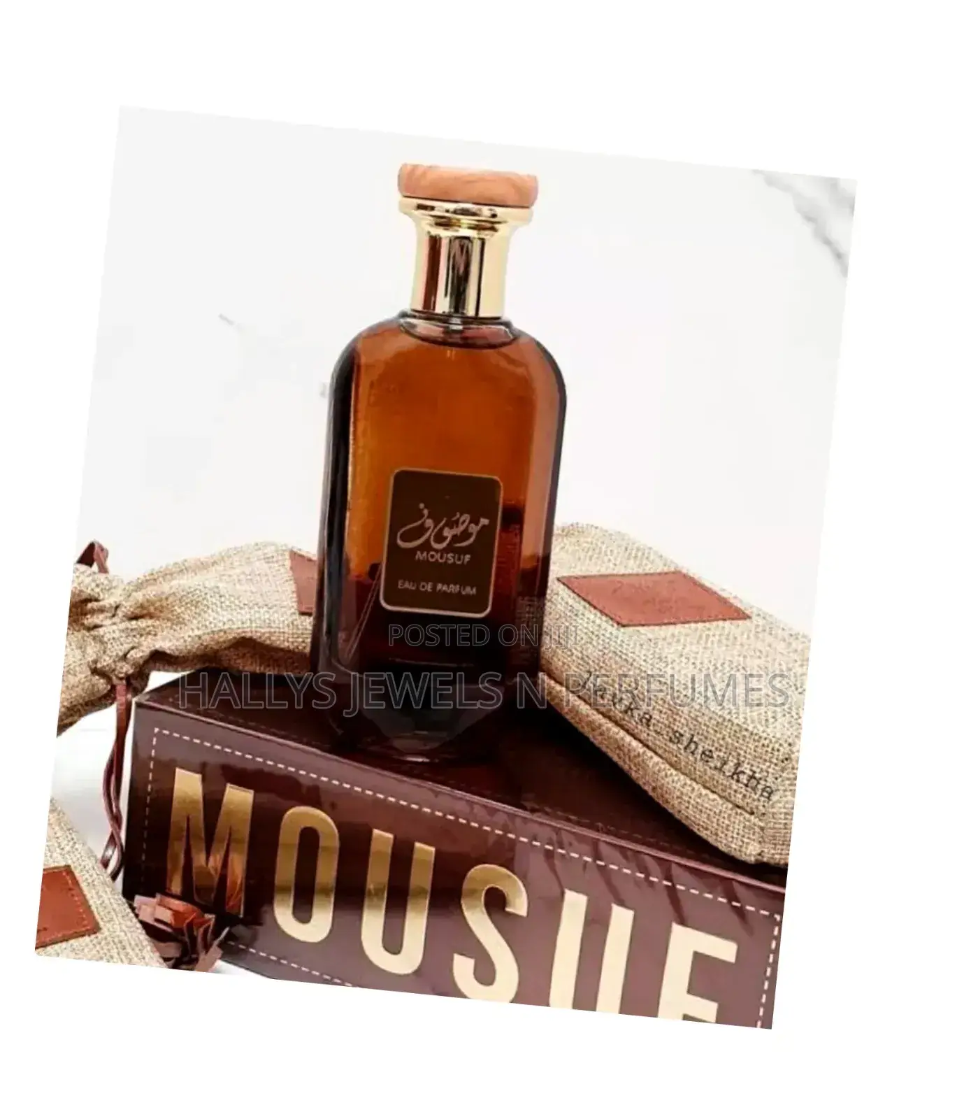 Mousuf Ramadi Perfume (Brown) by Ard Al Zaafaran,100ml