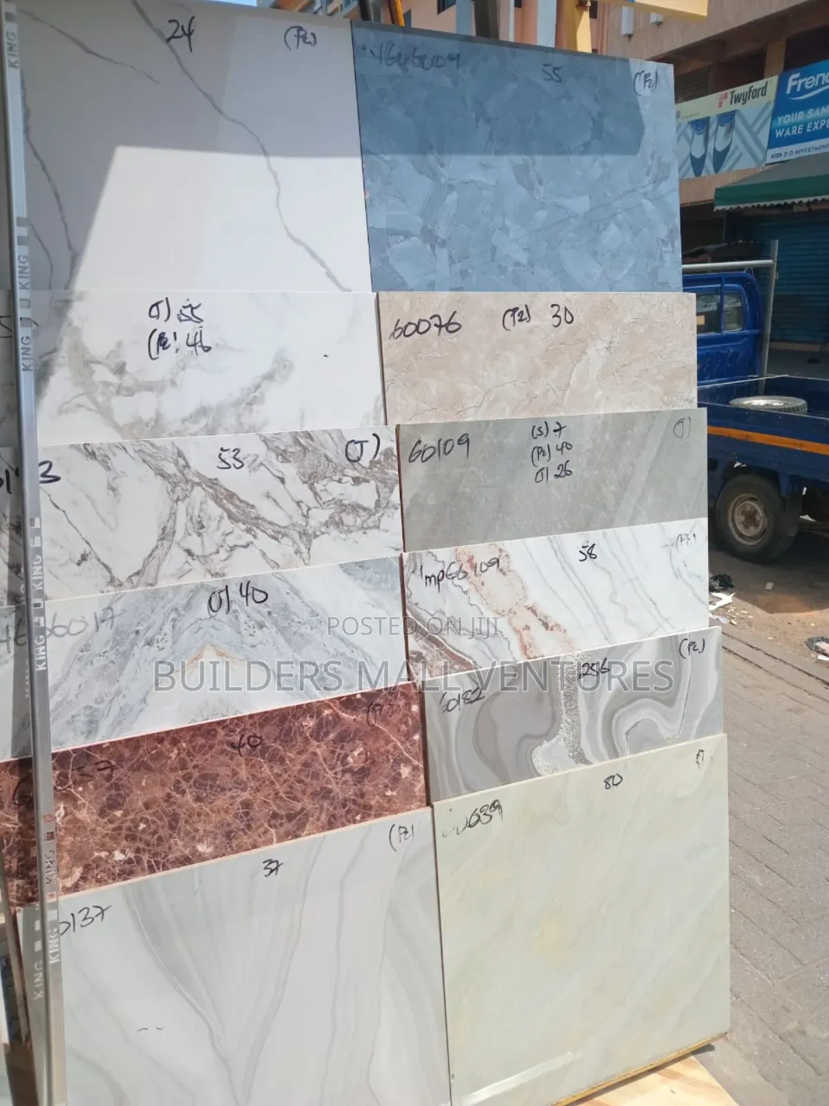 60x60cm Rustic Floor Tiles (4pcs/Box)