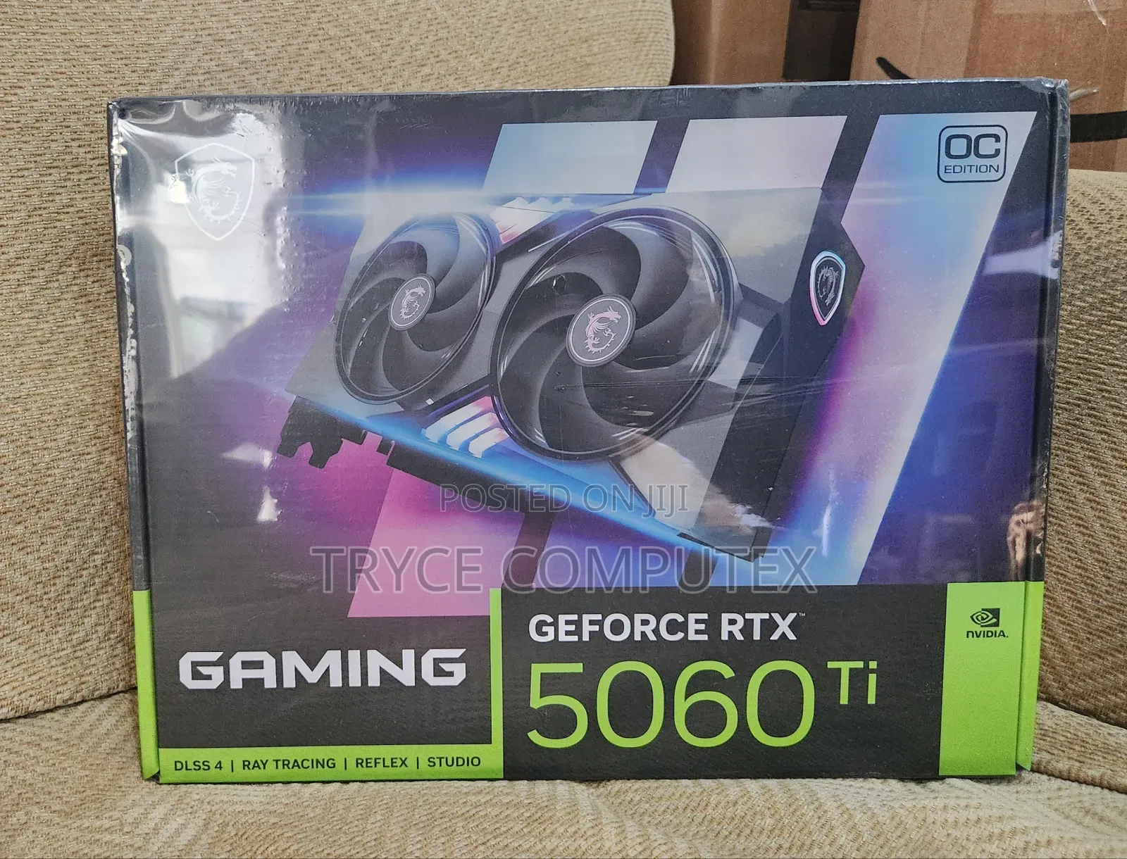 Msi Gaming Trio RTX 5060 Ti 16gb Gddr7 Graphic Card