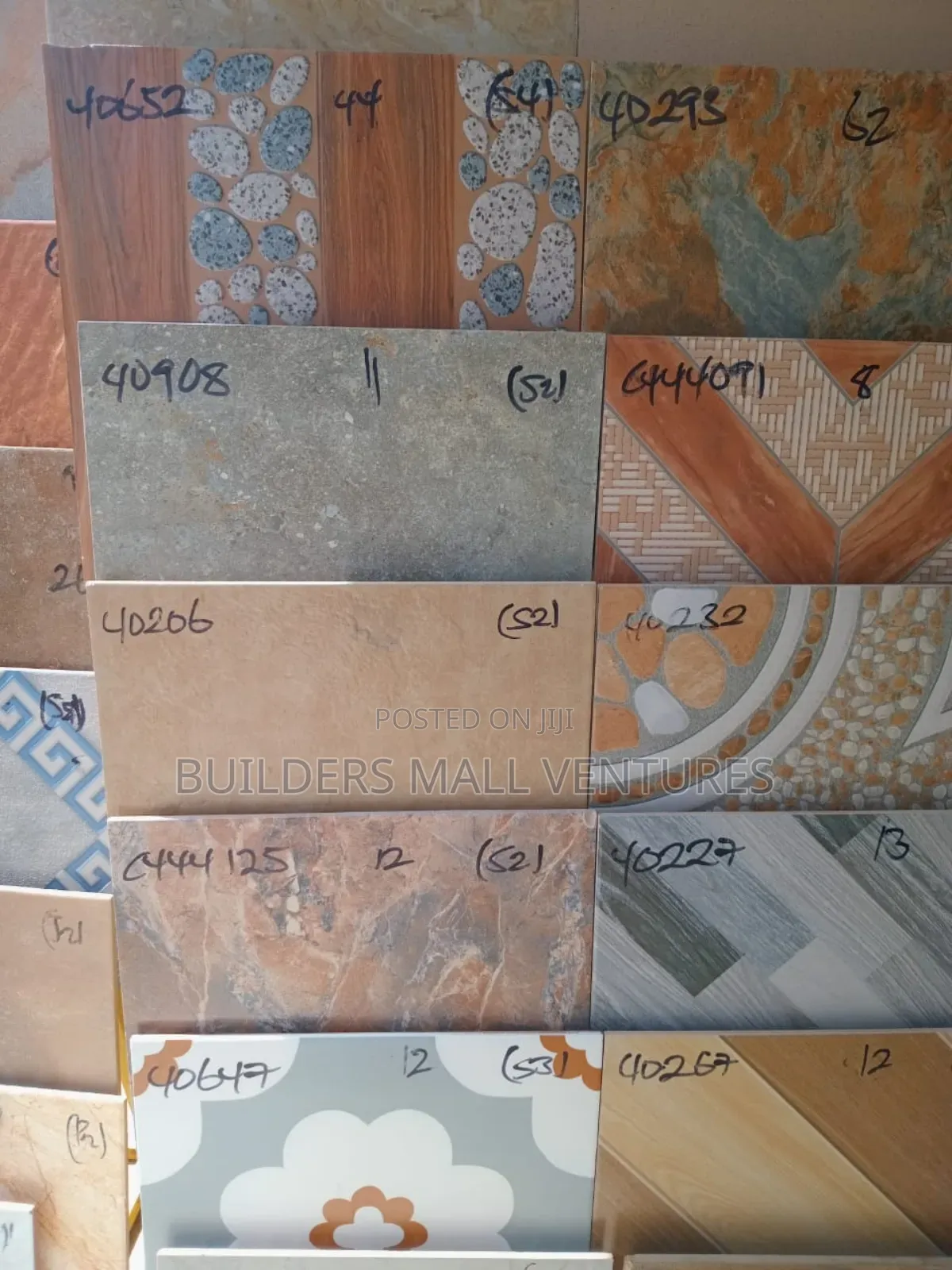 40x40cm Rustic Floor Tiles (12pcs/Box)