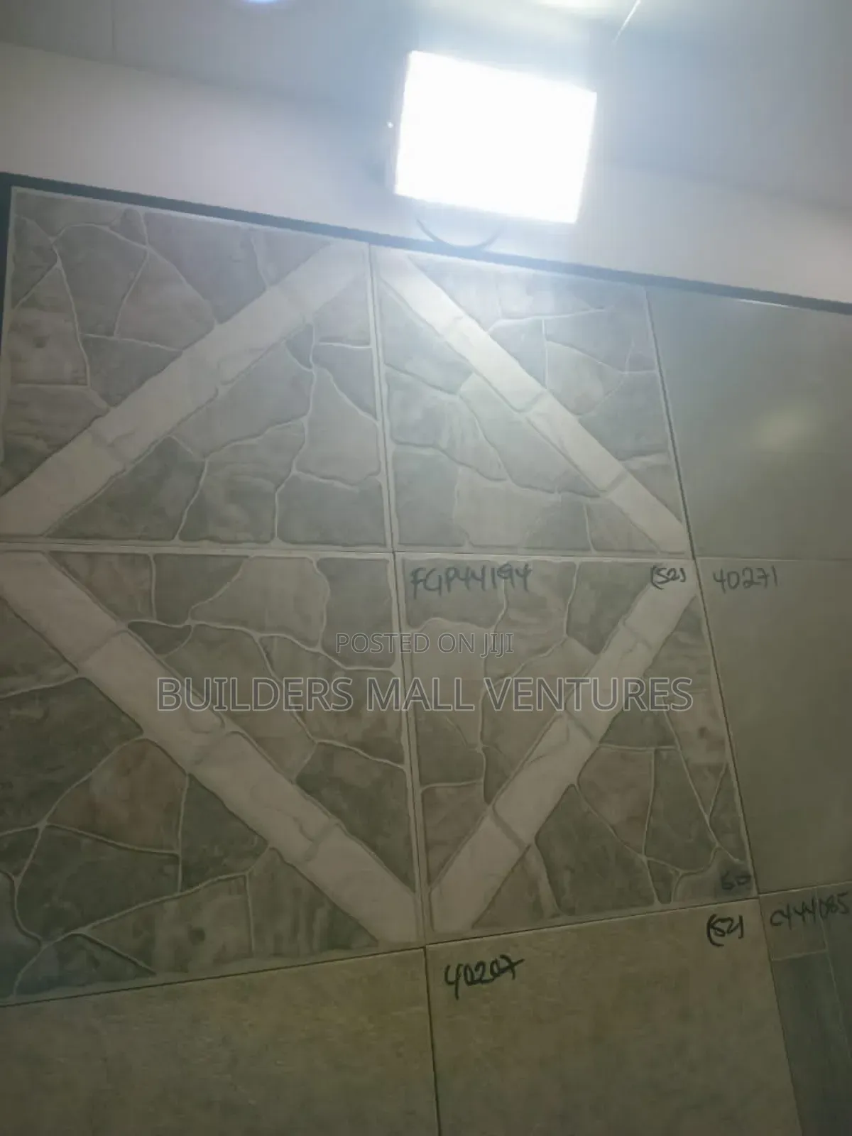 40x40cm Rustic Floor Tiles (12pcs/Box)