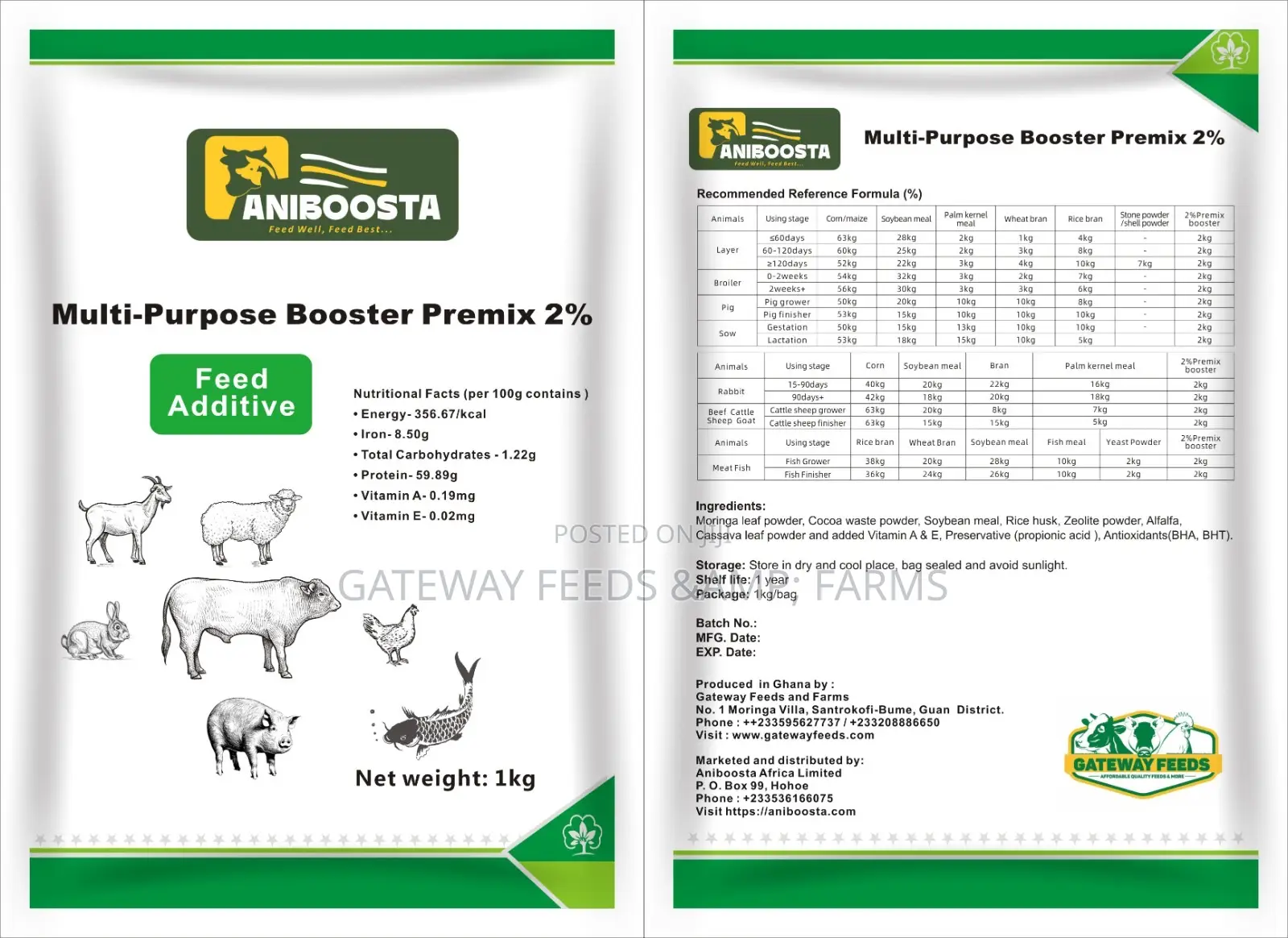 Multi—Purpose Booster Premix - 2%