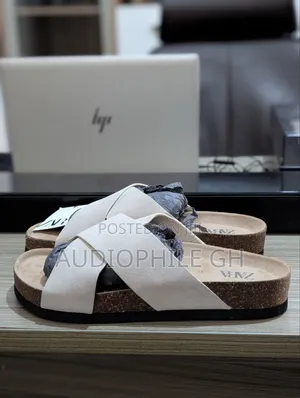 Zara Cross-Strap Leather Sandals