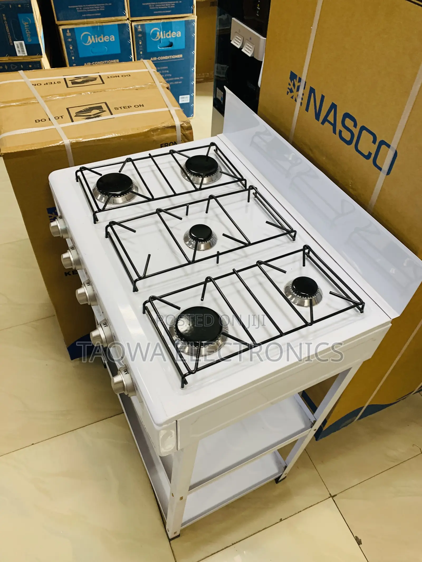 White-Nasco Stove - 5 Burner