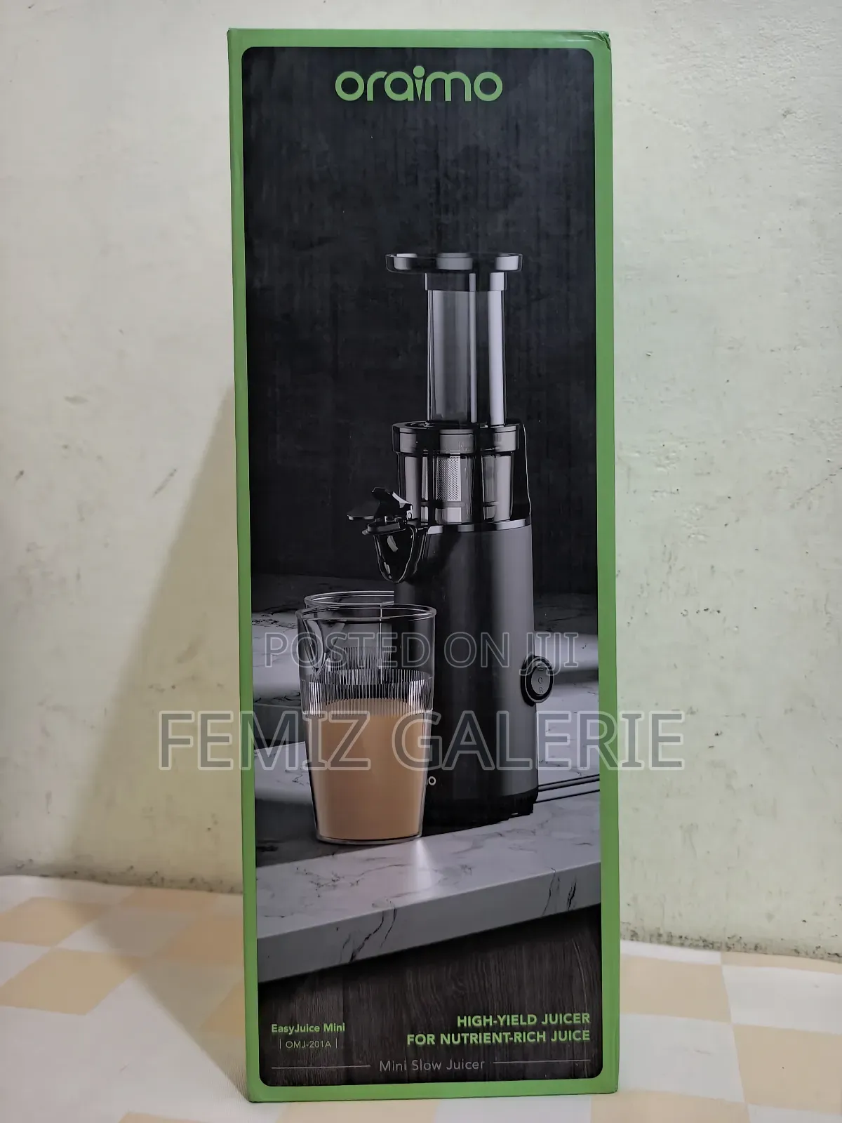 Oraimo Easyjuice Mini Portable Slow Juicer