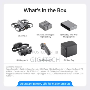Dji Avata 2 FPV Drone With 3-Battery Fly More Combo