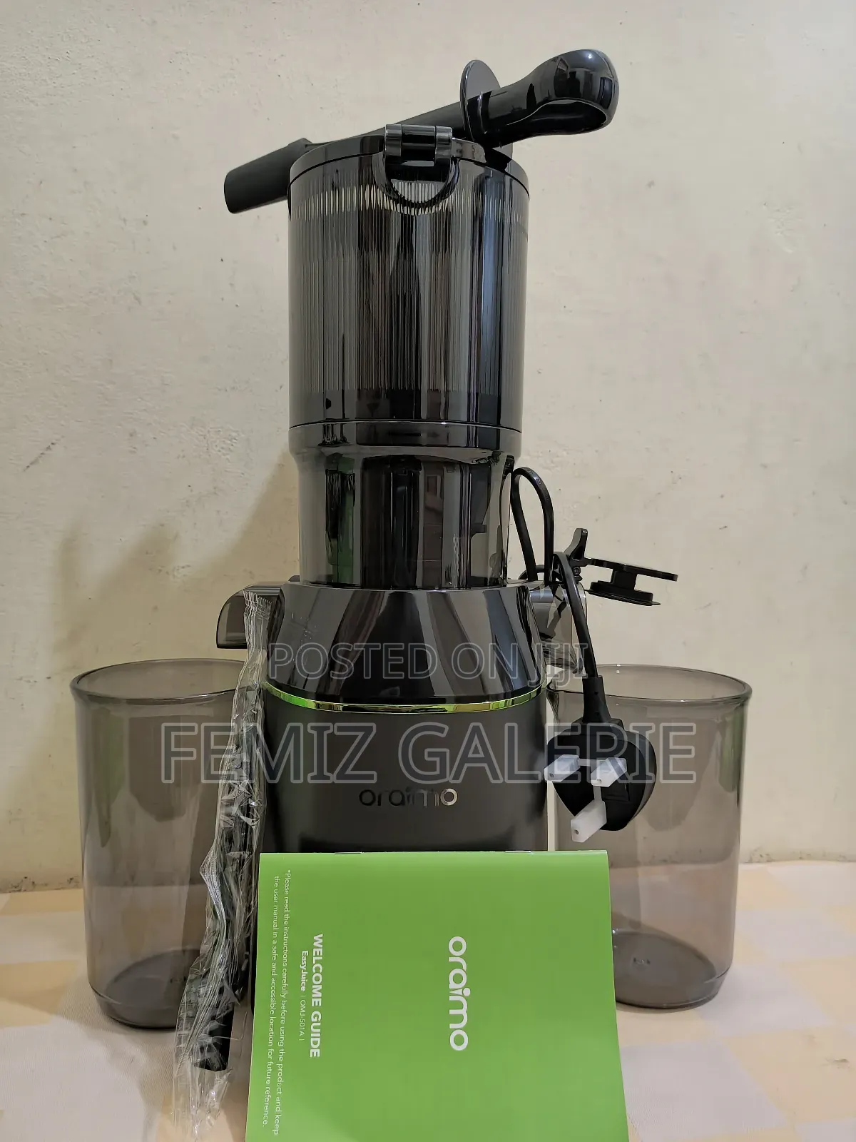 Oraimo Easyjuice 108mm Diameter 800ml Slow Juicer