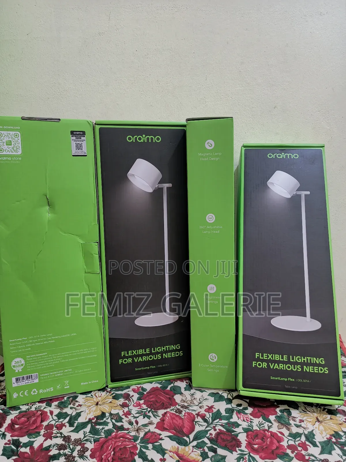 Oraimo Smart Lamp Flex 4.5w Table Lamp