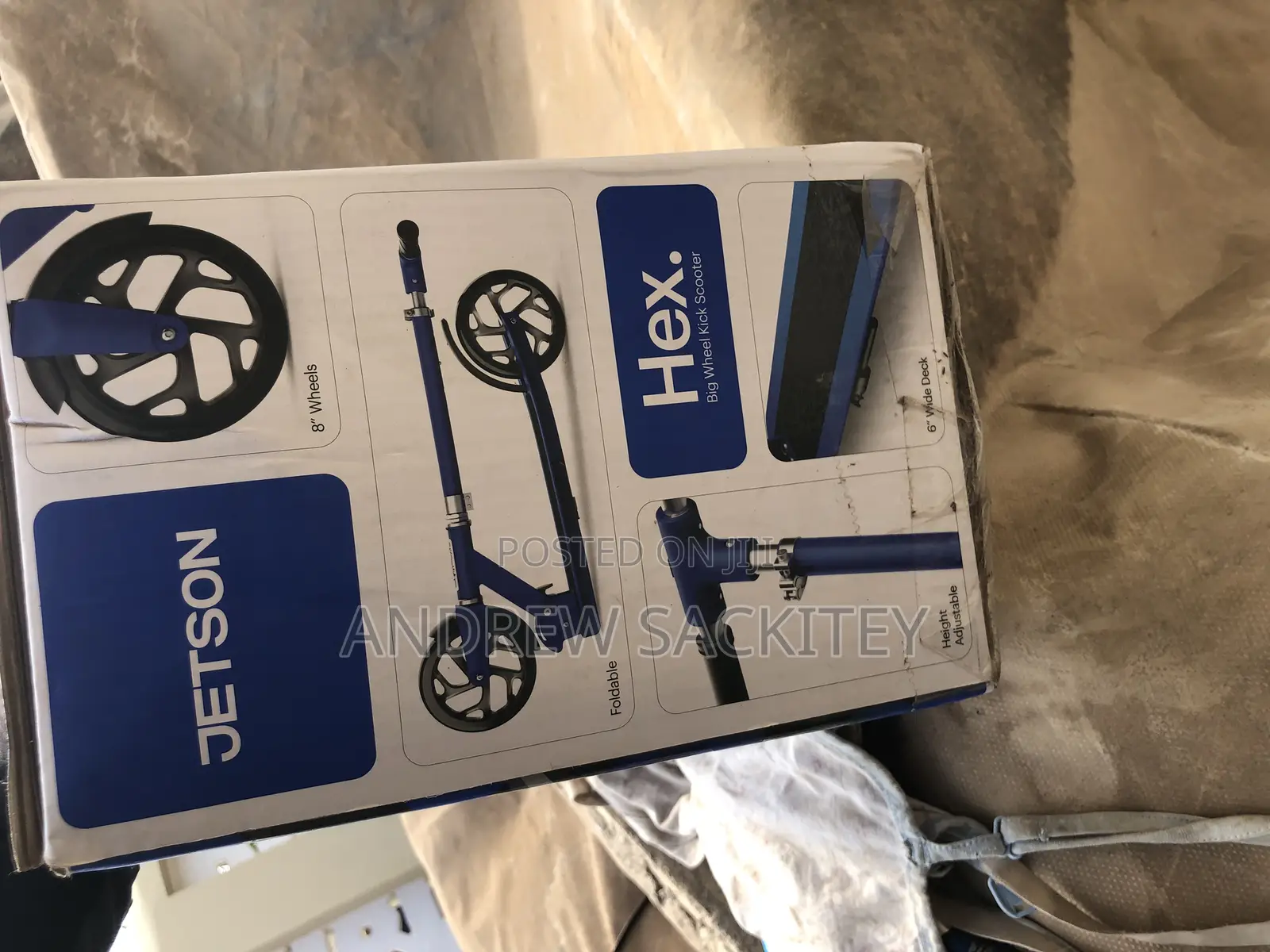 Hex Big Wheel Kick Scooter H