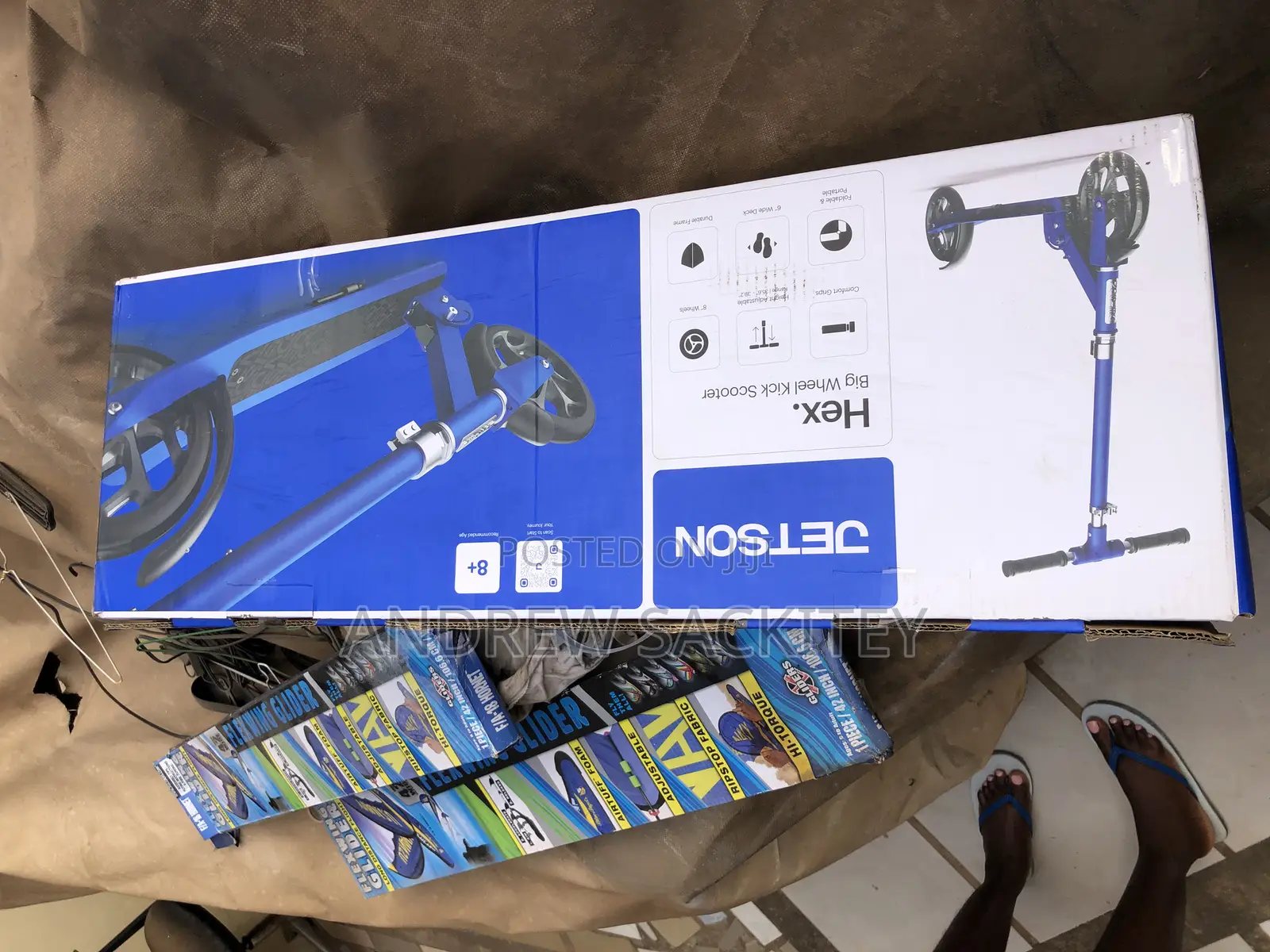 Hex Big Wheel Kick Scooter H