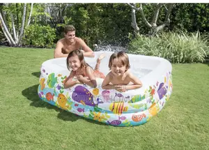 Aquarium Inflatable Swimming Pool 159x159x50 (340lt)