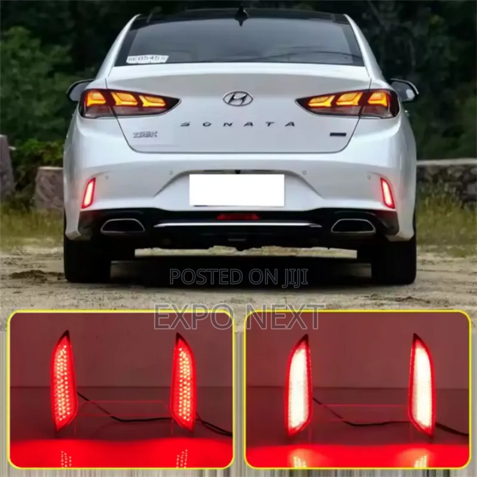 Bumper Led Reflector for Hyundai Sonata 2017-2019