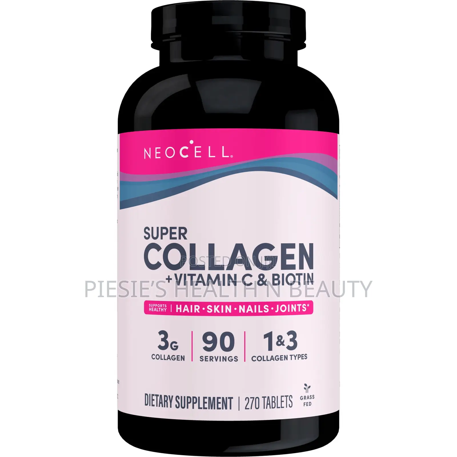 Neocell Collagen Tablets +Vitamin C Biotin 270tablets