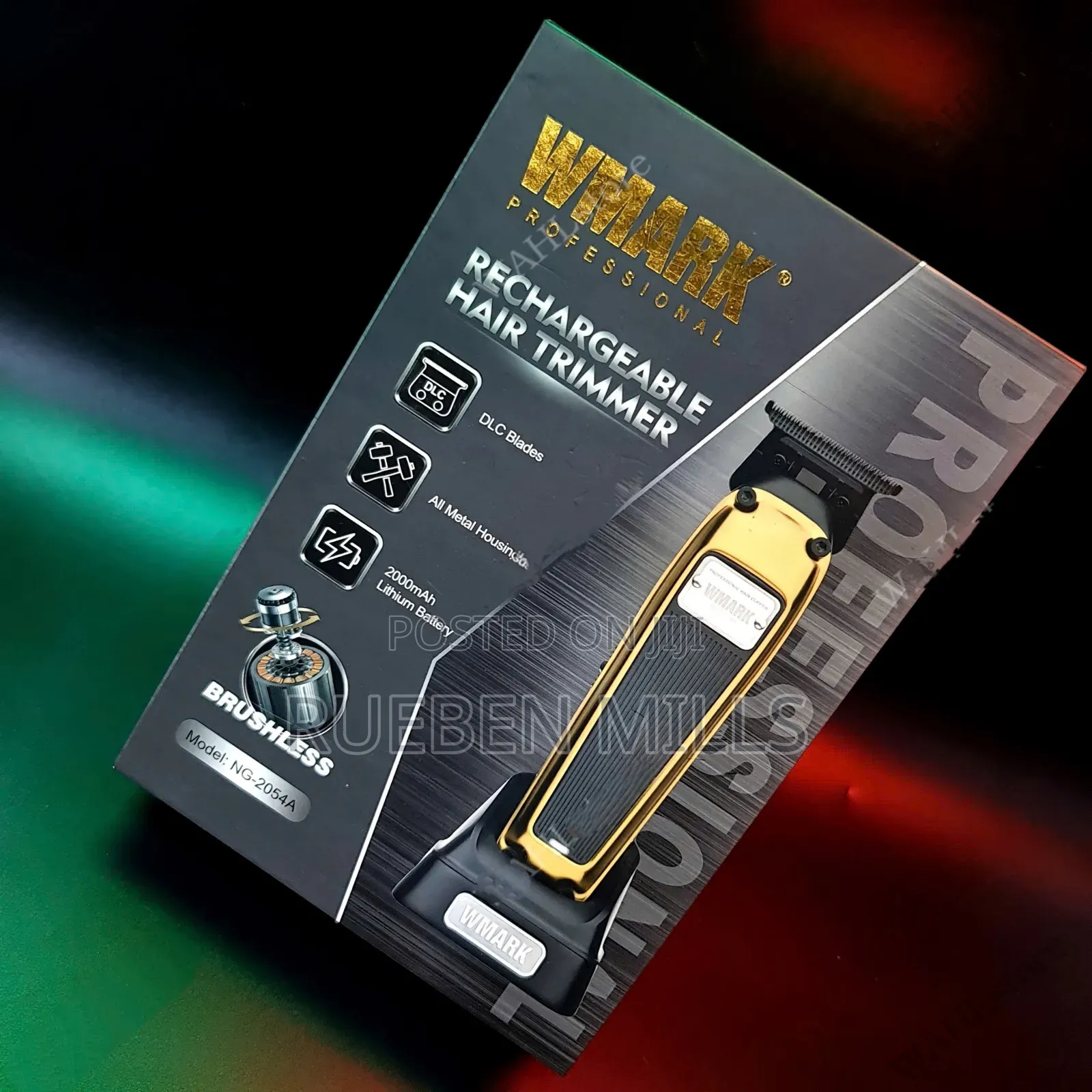 Latest Brushless Motor Wmark First Grade Beard Trimmer 2