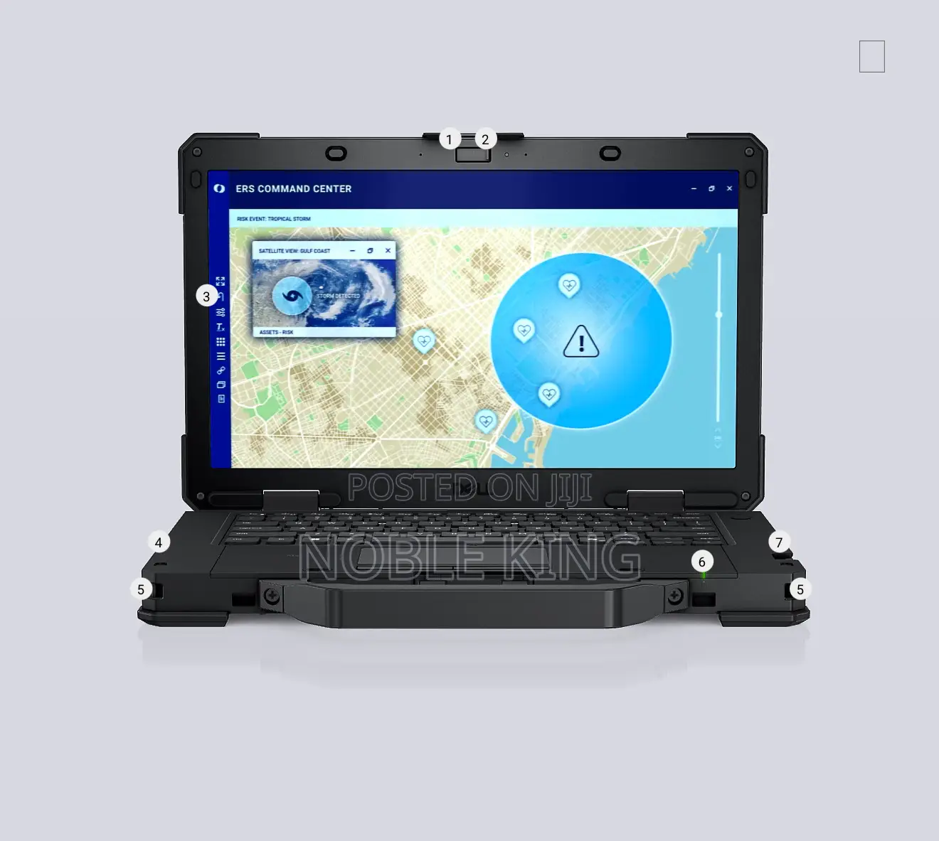 New Laptop Dell Latitude 5430 Rugged 16GB Intel Core Ultra 7 SSD 256GB