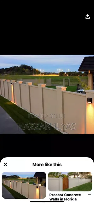Fence Wall Construction