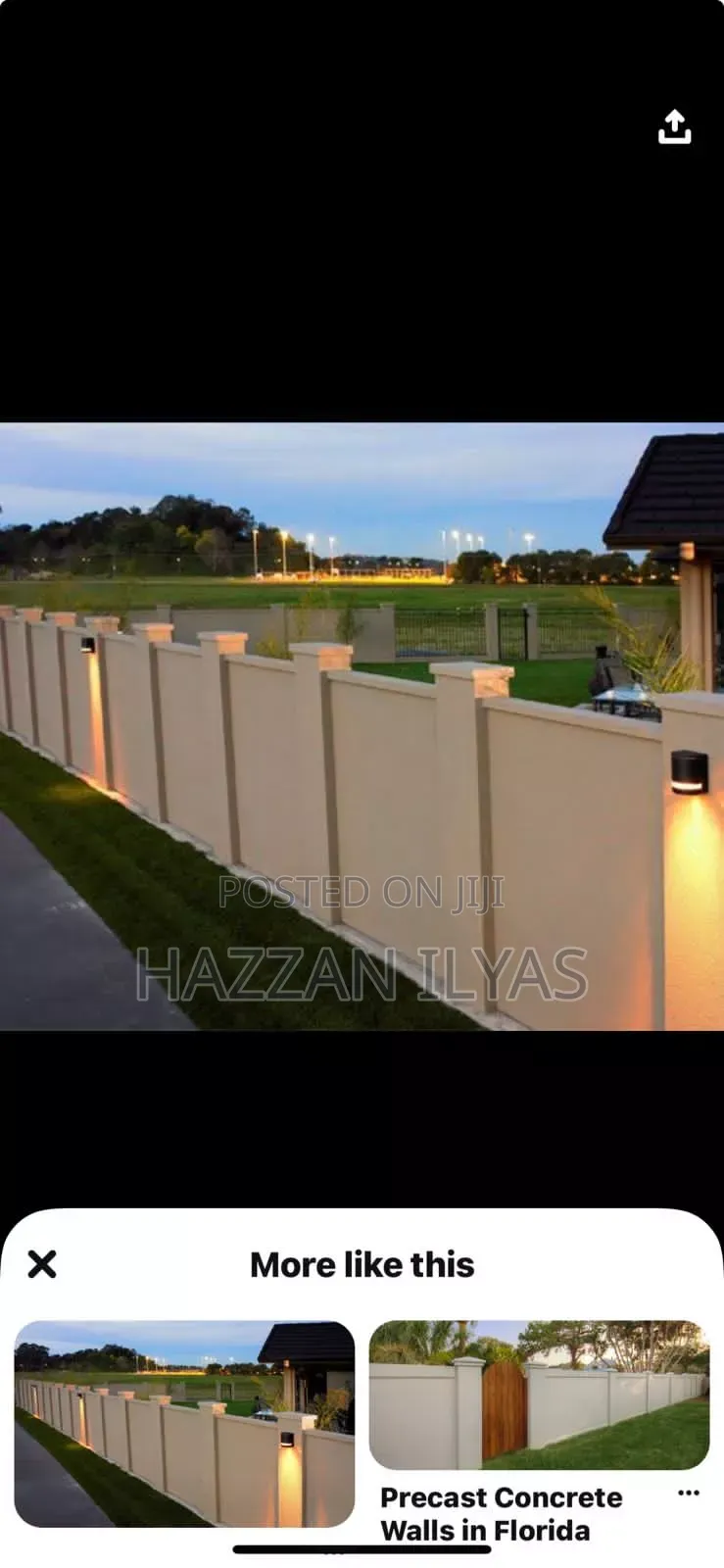 Fence Wall Construction