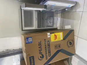 Pearl 80litre Table Top Double Door Fridge With Top Freezer