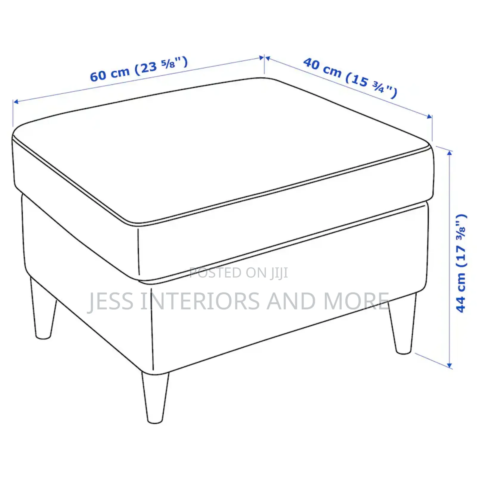 Footstool (Yellow)
