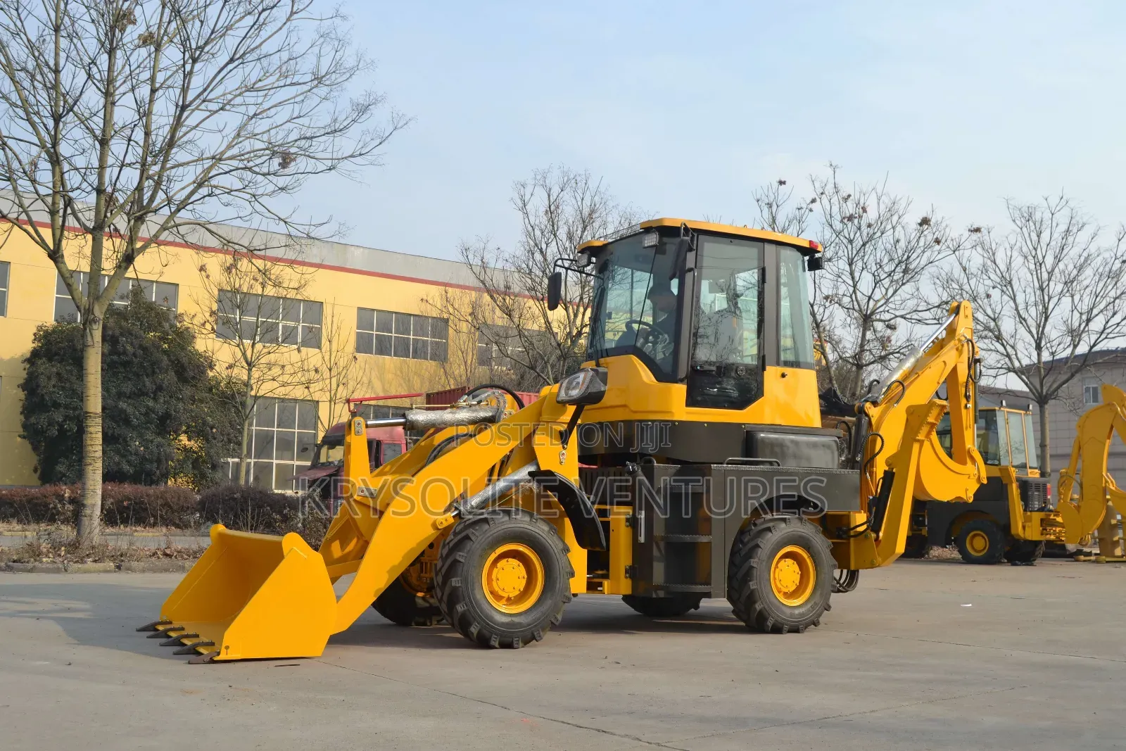 Backhoe and Loader