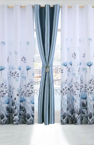 3in1 Blackout Cotton Curtains.