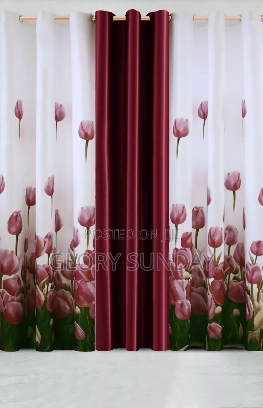 3in1 Blackout Cotton Curtains.