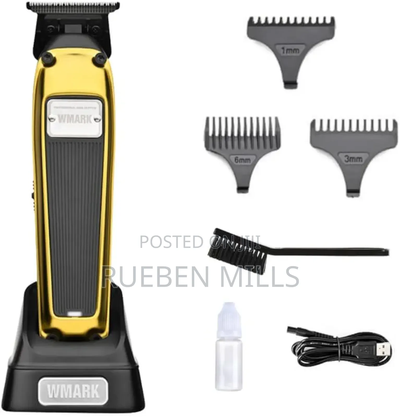 Wmark Pro Liner Haircut Salon Detailer Beard Trimmer Shaver