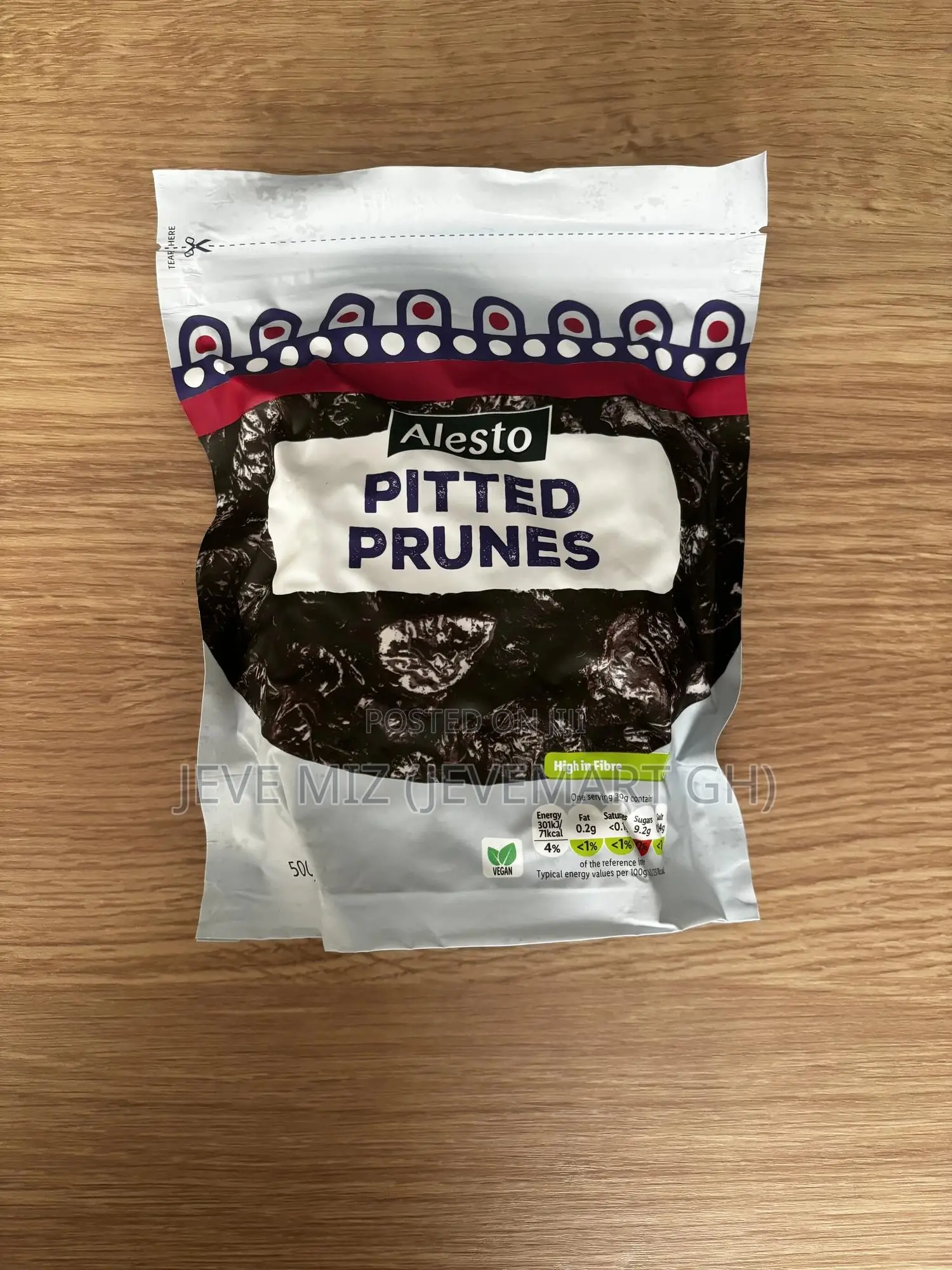 Prunes, Flaxseed, Chia Seeds