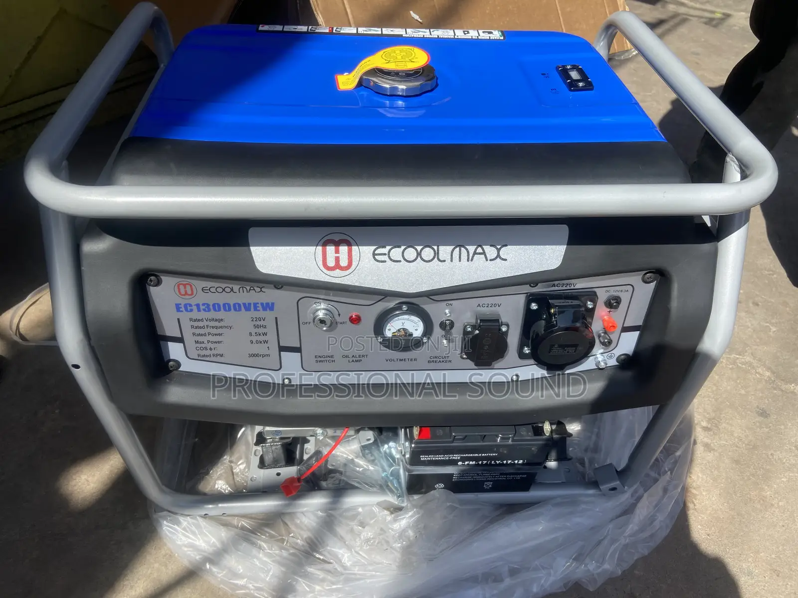 Ecool-Max Generator Ec13000vew