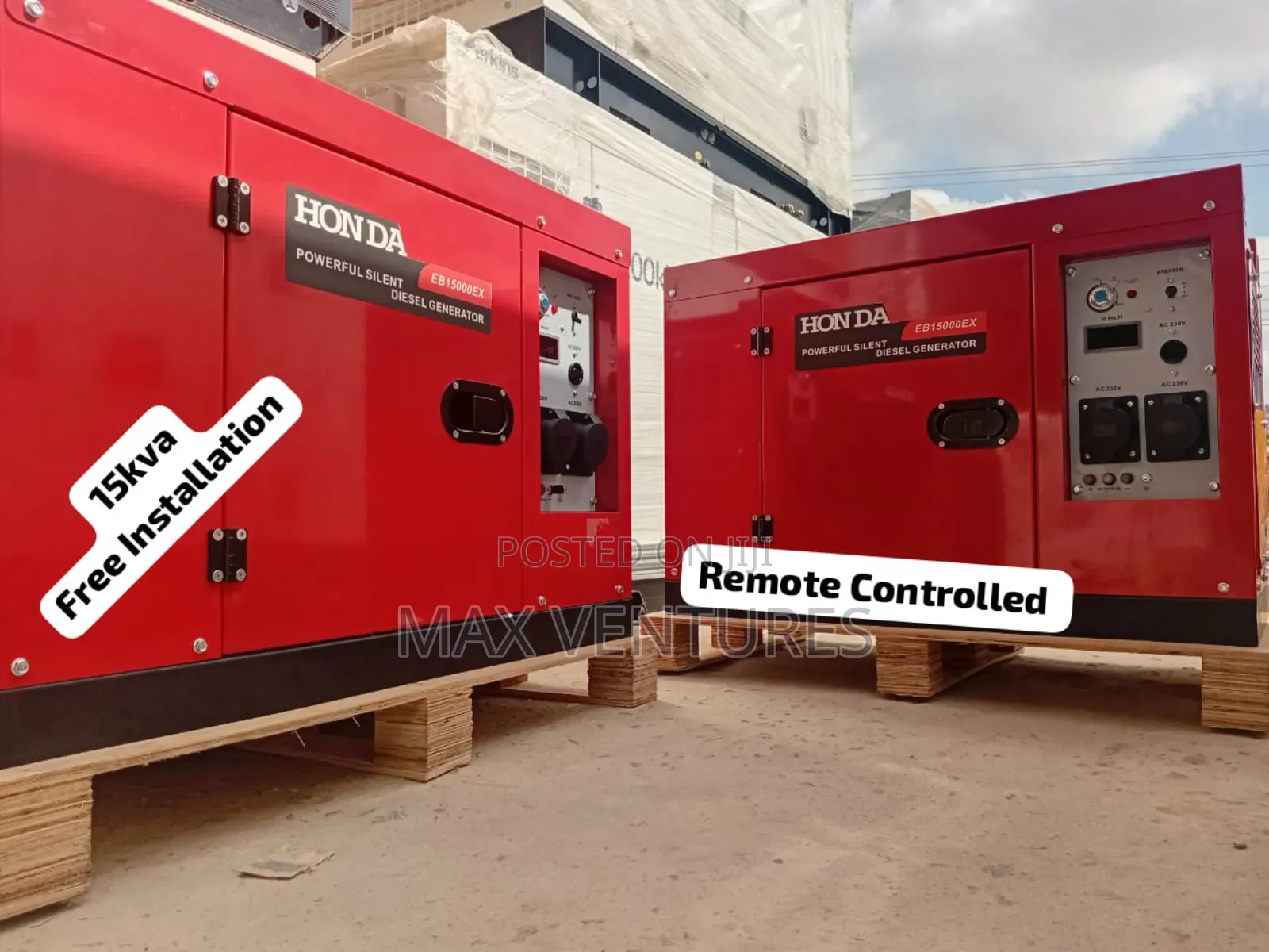 Honda 15kva Diesel Powered Outdoor Event Generators